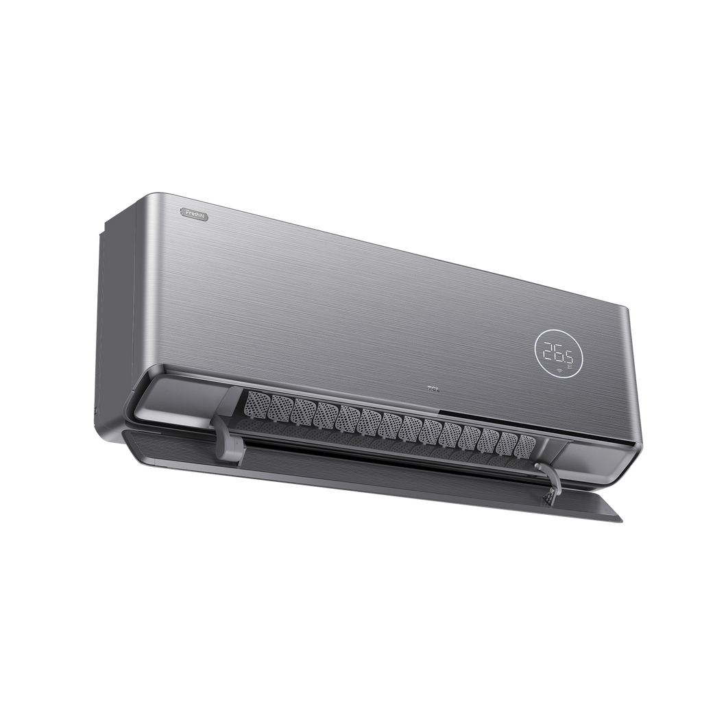 Кондиціонер настінний TAC-12CHSD/FAI Inverter R32 WI-FI, інверторний кондиціонер сірого кольору, серія FreshIN 1.0 Series FAI з wi-fi та притоком повітря