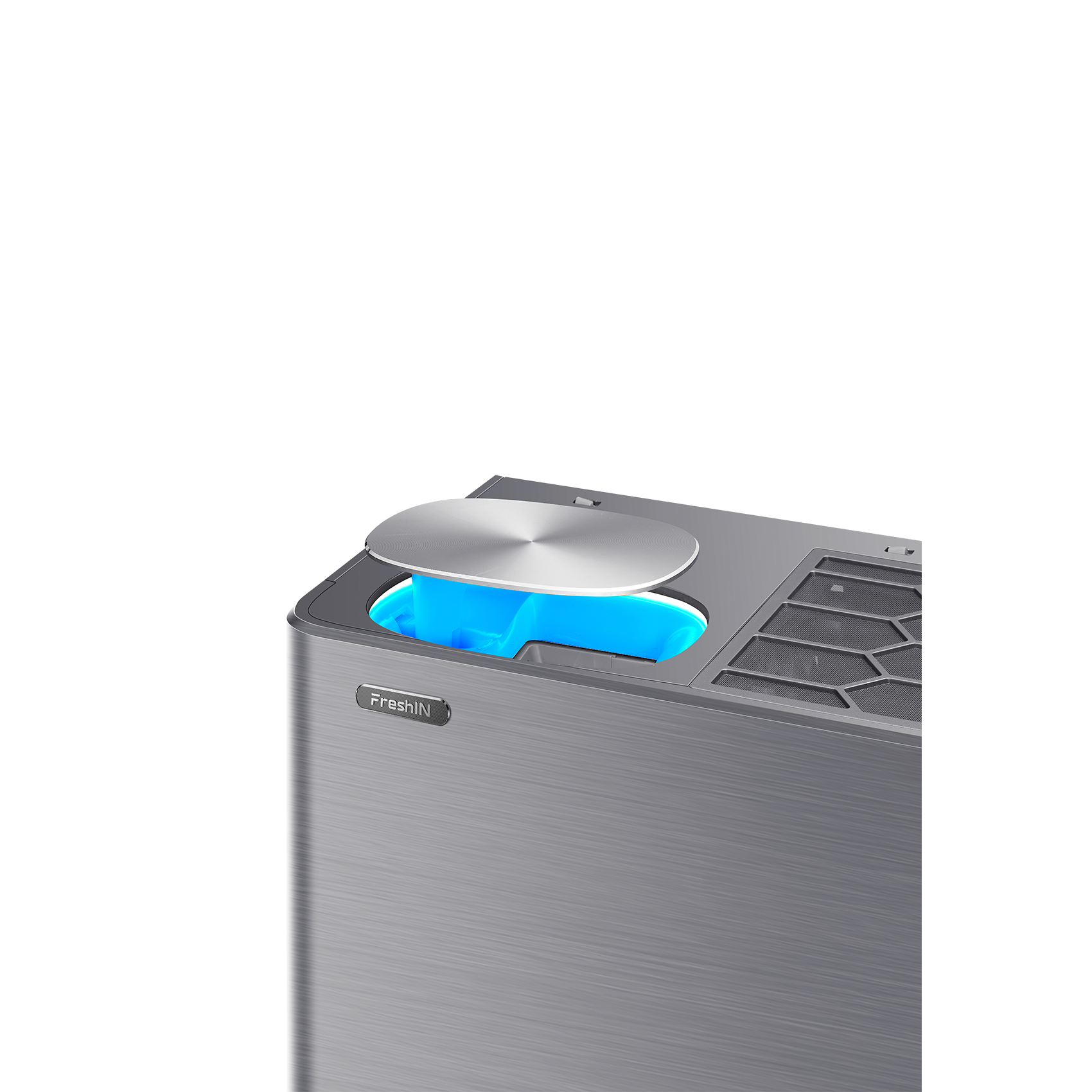 Кондиціонер настінний TAC-12CHSD/FAI Inverter R32 WI-FI, інверторний кондиціонер сірого кольору, серія FreshIN 1.0 Series FAI з wi-fi та притоком повітря
