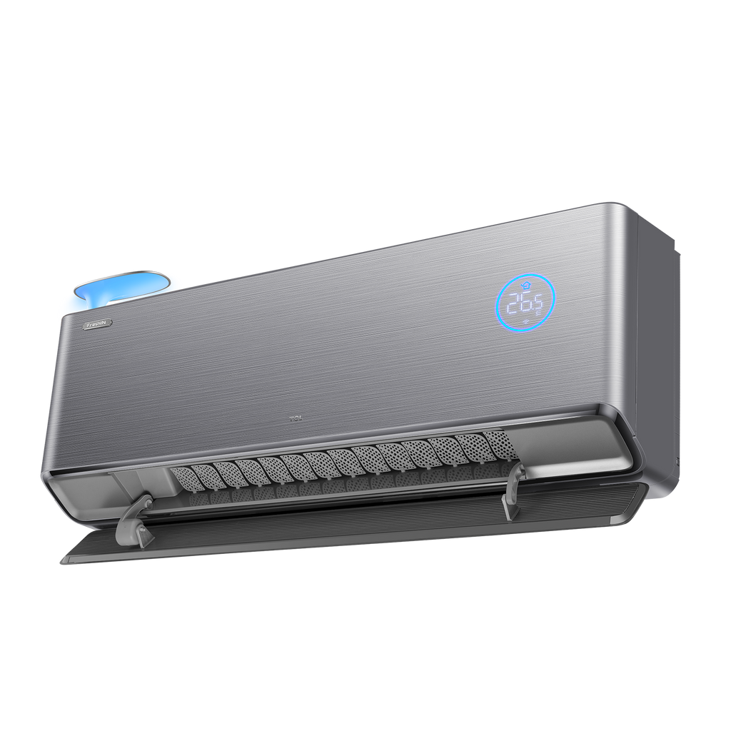 Кондиціонер настінний TAC-12CHSD/FAI Inverter R32 WI-FI, інверторний кондиціонер сірого кольору, серія FreshIN 1.0 Series FAI з wi-fi та притоком повітря