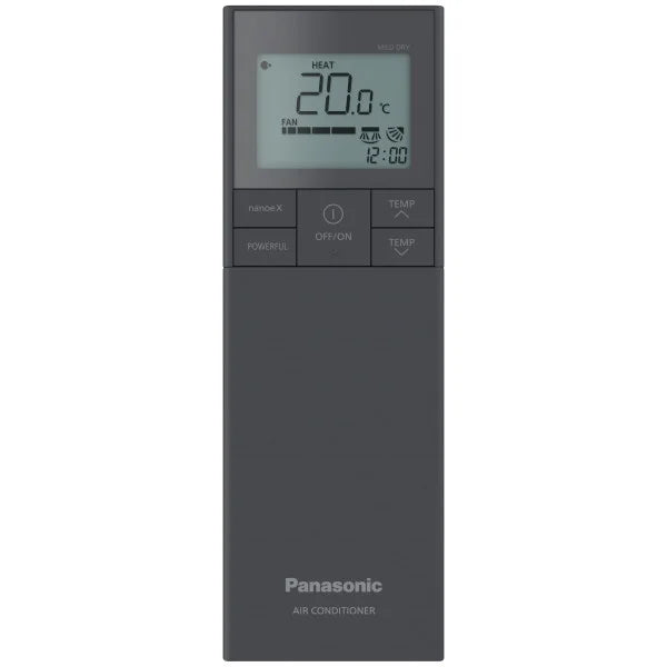 Кондиціонер настінний Panasonic CS-XZ20ZKEW-H / CU-Z20ZKE, інверторний кондиціонер колір чорний графіт, серія Etherea Graphite з wi-fi