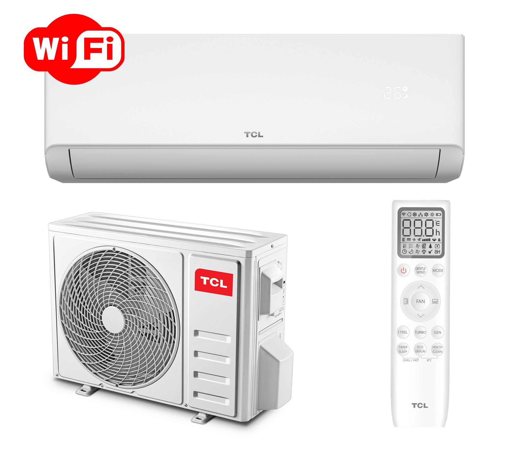 TCL TAC-09CHSD/ZG11I AI Inverter R32 WI-FI