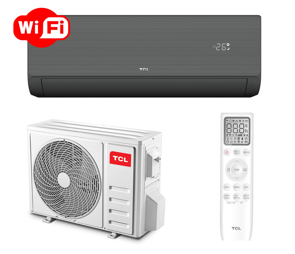 Кондиціонер настінний TAC-12CHSD/ZG41IHB Black Heat Pump Inverter R32 WI-FI, інверторний кондиціонер чорного кольору, серія SaveIN Series ZG41 з wi-fi